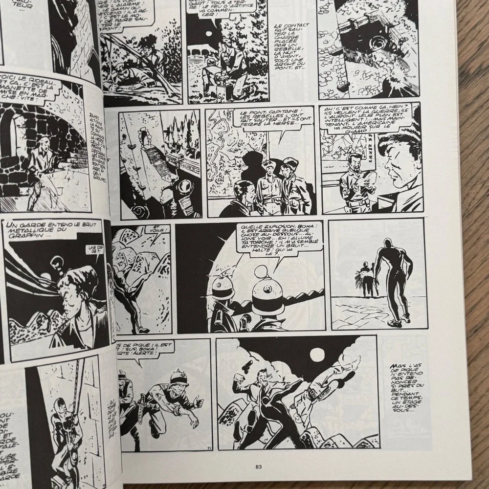 Hugo‎ Pratt L'As de Pique 1982 Graphic Novel Les Humanoides Associes French Rare